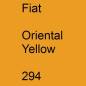 Preview: Fiat, Oriental Yellow, 294.